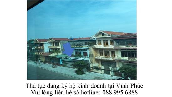 Thủ tục đăng ký hộ kinh doanh tại Vĩnh Phúc